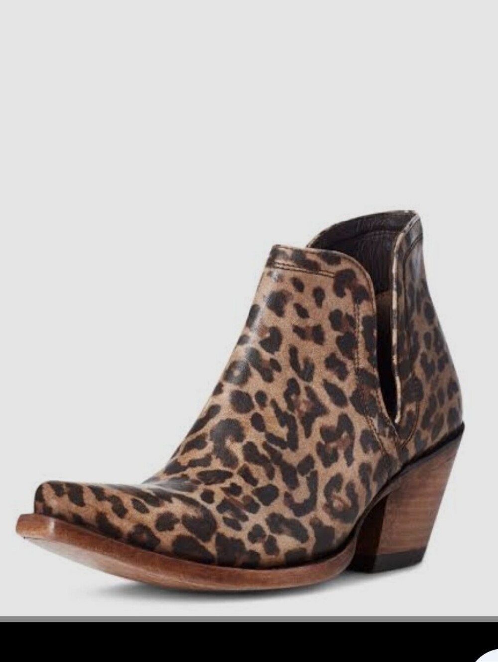 ARIAT DIXON Leopard Print Bootie
